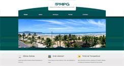 Desktop Screenshot of ipmpg.com.br